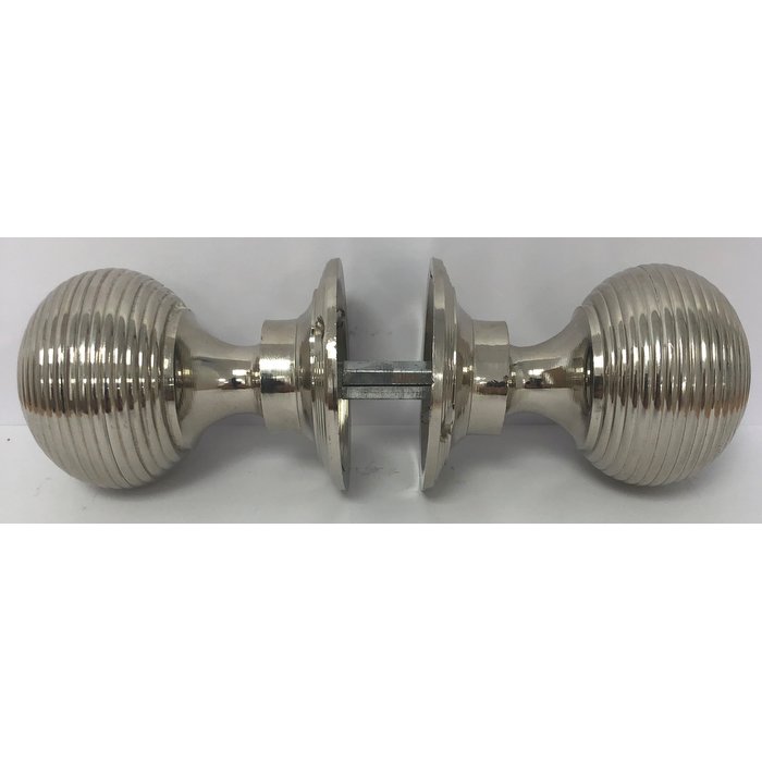 VDK-13 Ex Stock Victorian Nickel Beehive - Large (pair) (VDK-13-ES)