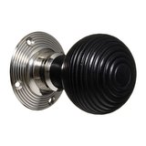 Victorian+Door+Knobs+%2D+Ebonised+Beehive+%2D+Nickel+%28pair%29 (VDK-6)