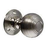 Victorian+Door+Knobs+%2D+Nickel+Beehive+%28pair%29 (VDK-2)